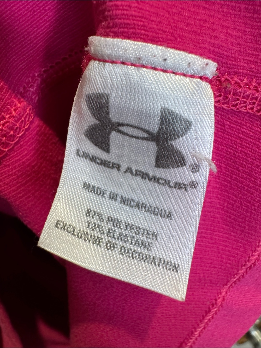 Under Armour Women's Large Coldgear Mock Long Sleeve Pink - Picture 7 of 7